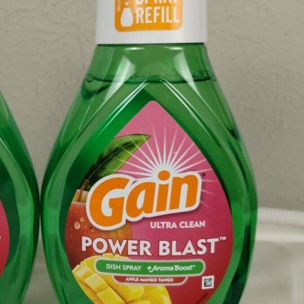 Gain Ultra Clean Power Blast Spray Refill Apple Mango Tango Scent 16 oz